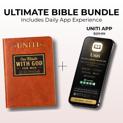 One Minute with God: 365 Daily Devotional For Men